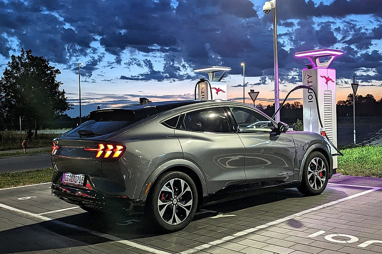 Leistungsreduzierung Ford Mustang-Mach-e