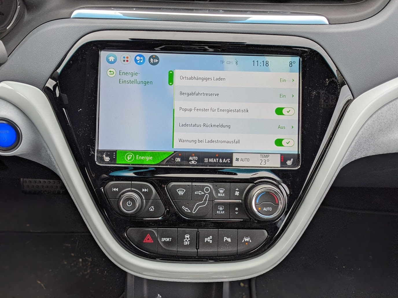 Maximale Aufladung beim Opel Ampera-e begrenzen, Schritt 2