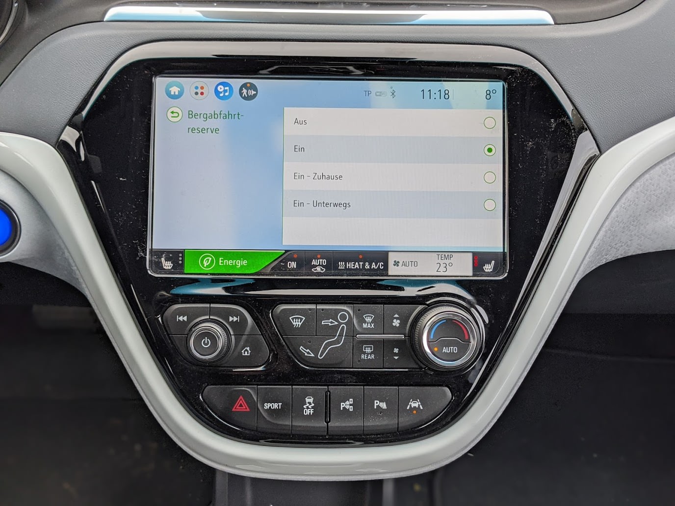 Maximale Aufladung beim Opel Ampera-e begrenzen, Schritt 3